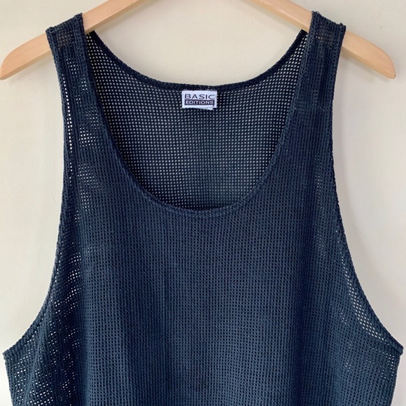 Sold! Vintage Fishnet Tank - Picture 3 of 5
